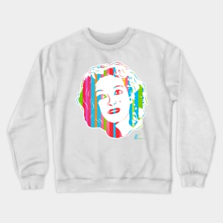 Baby Jane | Pop Art by William Cuccio Crewneck Sweatshirt